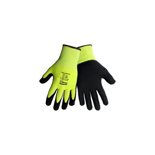Global Glove CR18NFT/XL CR18NFT Black/Lime XL CutResistant Glove