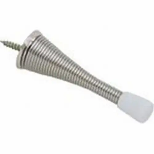 63 Flexible Door Stop, Satin Nickel