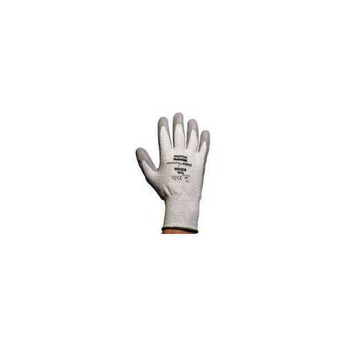 Flex-Answer NFD16ESD Gray/White 8 Dyneema/Thunderon Cut-Resistant Gloves - ANSI 2, EN 388 3 Cut Resistance - Polyurethane Palm Coating
