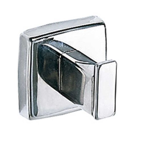 Square Utility Hook Bright Stainless Steel Finish