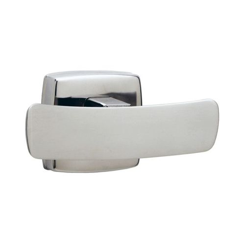 Double Robe Hook Bright Stainless Steel Finish