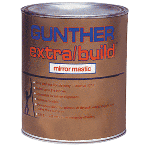 Gunther GN201B Extra/Build Mirror Mastic - Gallon Can