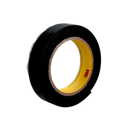 SJ3571 Series Loop Fastener Roll, Nylon, Polyolefin Liner, Black, Clear (Liner)