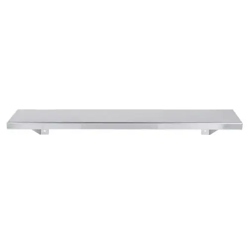 Bobrick B29516 16" x 5" Stainless Steel Shelf Satin Stainless Steel Finish