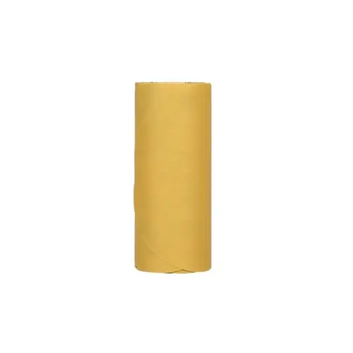 216U Series Abrasive Disc Roll, 6 in Dia, P320 Grit, PSA, Gold