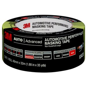 3M 03435 48 mm x 32 M Automotive Performance Masking Tape