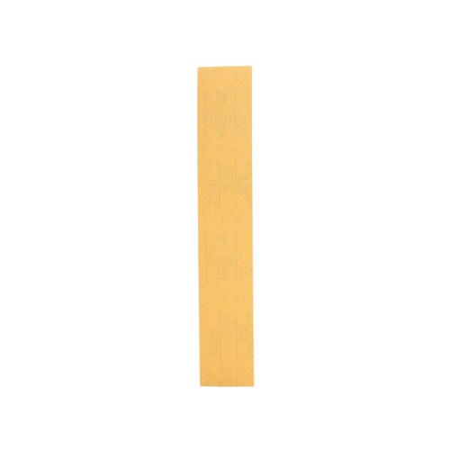 0 236U Series Coated Abrasive Sheet, 2-3/4 in W x 16 in L, P120 Grit, Coarse Grade, Gold, Dry