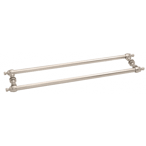 Polished Nickel Colonial Style 24" Back-to-Back Towel Bars