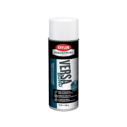 Flat White Matte Alkyd Enamel Paint - 12 oz Can