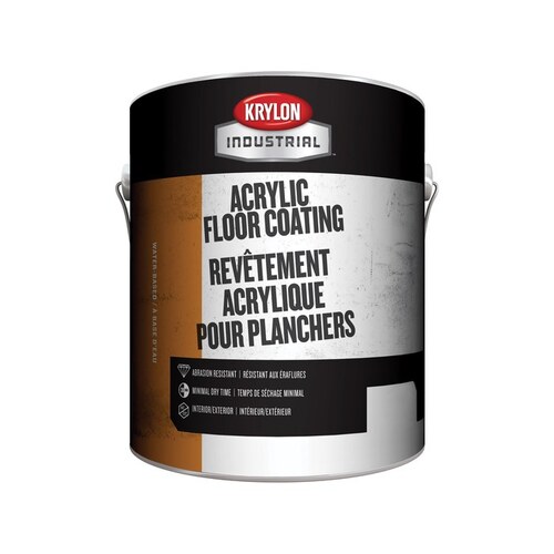 Krylon Industrial Coatings K000Z1611-16 White Gloss Floor Coating ...