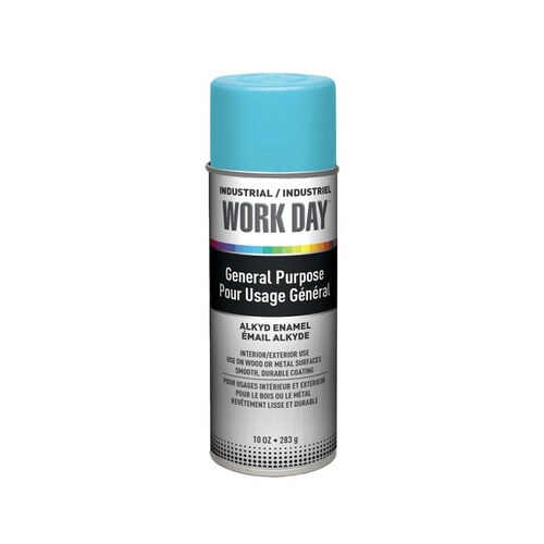 44092 Sky Blue Alkyd Enamel Paint - 16 oz Aerosol Can - 10 oz Net Weight