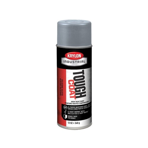 03245 High Heat Aluminum Metallic Acrylic Enamel Paint - 16 oz Aerosol Can - 12 oz Net Weight