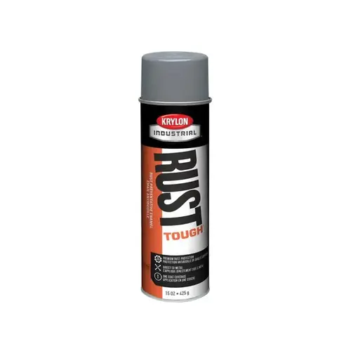 Krylon Industrial K00879007 08798 Dark Machinery Gray Gloss Acrylic Enamel Paint - 20 oz Aerosol Can - 15 oz Net Weight
