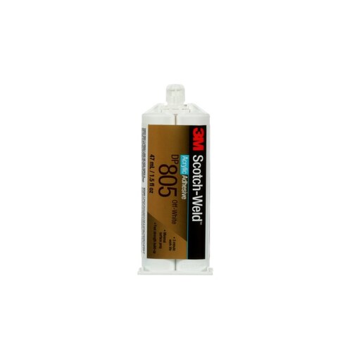 DP805 Off-White Two-Part Base & Accelerator (B/A) Acrylic Adhesive - 200 ml Duo-Pak