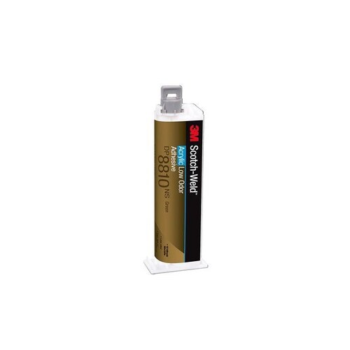 DP8810NS Green Two-Part Base & Accelerator (B/A) Acrylic Adhesive - 45 ml Dual Cartridge