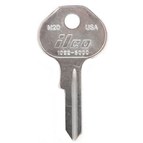 Kaba Ilco M20BRXCP50 Taylor Master M20 Key Blank Brass Finish pack of 50
