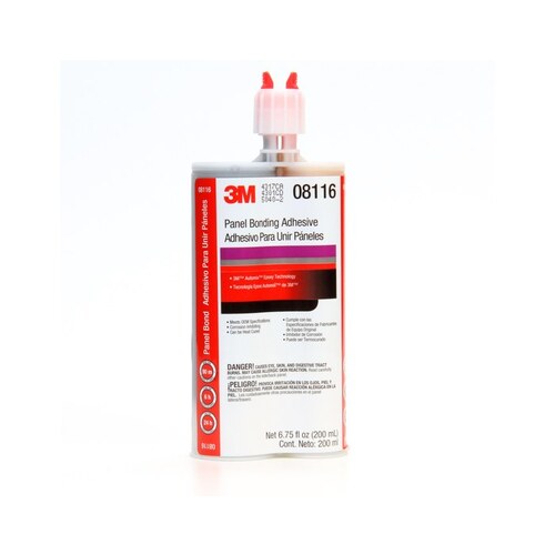 3M 08116 Amber TwoPart Epoxy Adhesive Base & Accelerator (B/A) 400