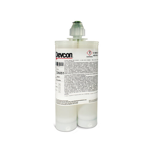 Amber Two-Part Epoxy Adhesive - Base & Accelerator (B/A) - 400 ml Tube