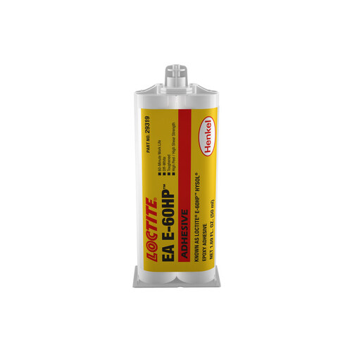 EA E-60HP Epoxy Structural Adhesive - 50 ml Dual Cartridge Off-White