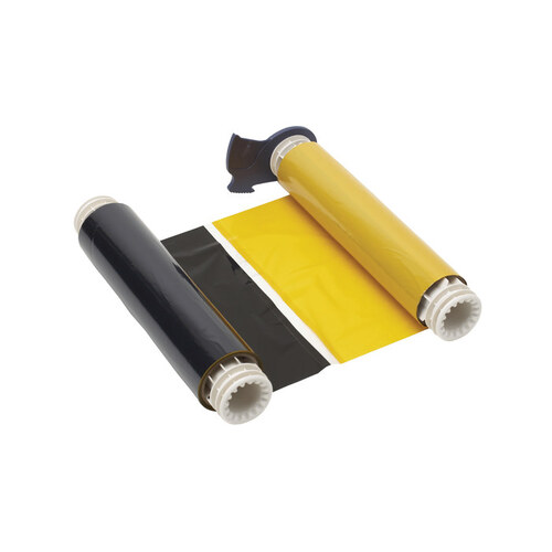 Black / Yellow Printer Ribbon Roll - Roll