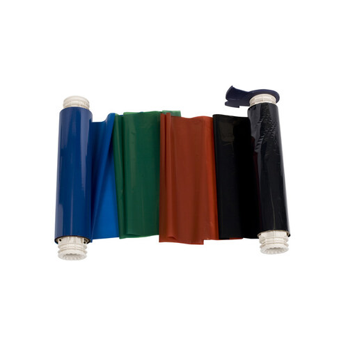 Black / Blue / Green / Red Printer Ribbon Roll - 8.8" Width - 200 ft Length - Roll