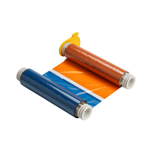 Black / Blue / Orange / Red Printer Ribbon Roll - 8.8" Width - Roll