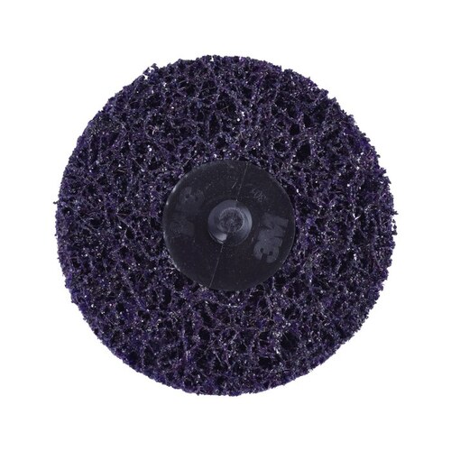 XT Pro Series Clean and Strip Disc, 3 in Dia, Extra Coarse Grade, 15000 rpm, Purple