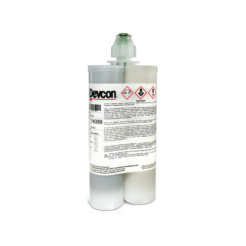 25 Gray Two-Part Epoxy Adhesive - Base & Accelerator (B/A) - 400 ml Cartridge