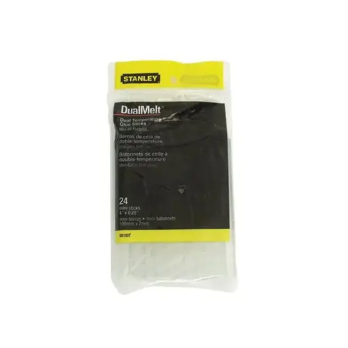 Stanley DualMelt Mini Glue Sticks (24) #GS10DT - Stationery