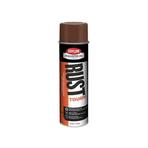Krylon Industrial K00759007 07593 Chestnut Brown Gloss Acrylic Enamel Paint - 20 oz Aerosol Can - 15 oz Net Weight
