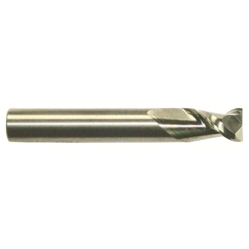 3/4" Dia. High Helix Carbide End Mill - 2 Flute - 4" Length
