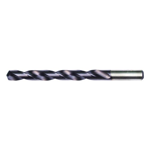 550-TA 21/64" Heavy-Duty Jobber Drill - Split 135 Point - 3.3125" Spiral Flute - Right Hand Cut - 4.625" Overall Length - M42 High-Speed Steel - 8% Cobalt - 0.3281" Shank