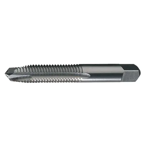 Cle-Line C62151 0411 #4-40 UNC H2 Spiral Point Machine Tap - 2 Flute - Bright Finish - High-Speed Steel - 1.875" Overall Length - C