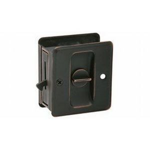 NEW  Pocket Door Pull Hardware  Aged Bronze for Privacy Doors by Ives