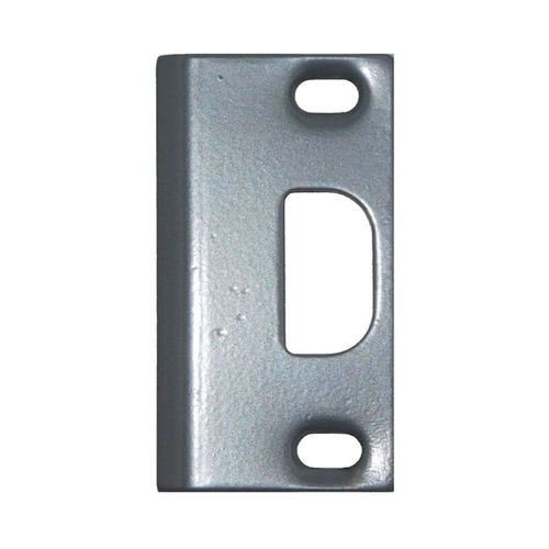 Don Jo A-2-SS-SL Adjustable Security Strike for Key in Knob Silver Coated Finish Aluminum Painted