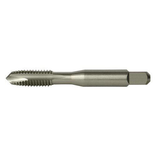 1011 #6-32 UNC H3 Spiral Point Machine Tap - 2 Flute - Bright Finish - High-Speed Steel - 2" Overall Length - C