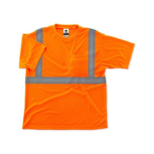 Ergodyne 8289 GloWear  Medium Hi Vis Orange Type R Class 2 T-Shirt