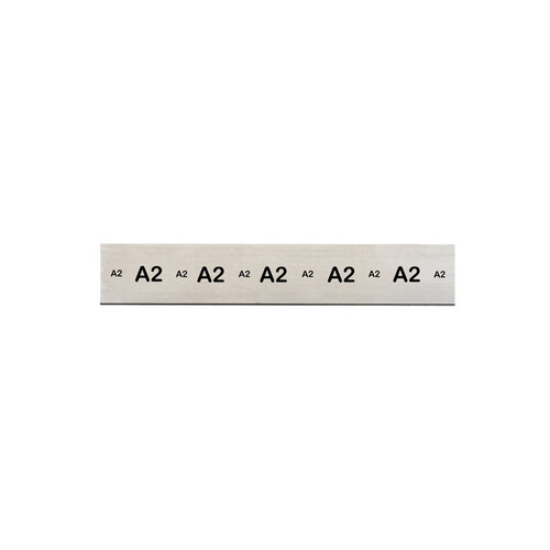 499 A2 5% Chromium Air-Hardening Steel Precision Ground Stock - 1 1/2" Width x 18" Length x 1" Thick
