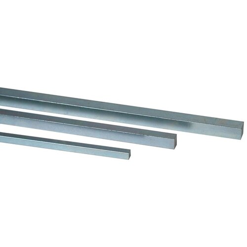 A2 Stainless Steel Rectangular Keystock - 14 mm Width x 1 m Length x 9 mm Thick