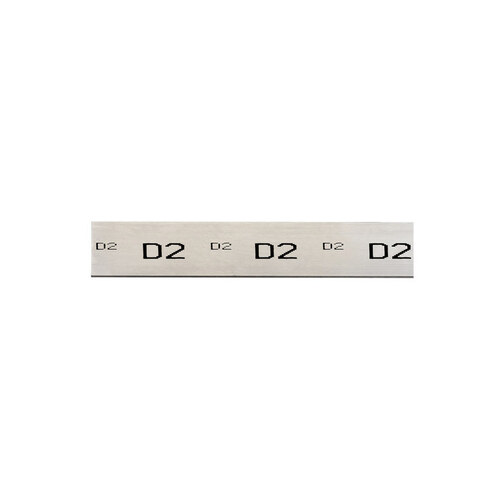 402 D2 High Chromium Steel Precision Ground Stock - 1 1/2" Width x 36" Length x 1/8" Thick