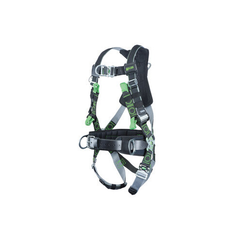 RDTSL Black Universal Vest-Style Side Padding Body Harness - Dualtech Webbing