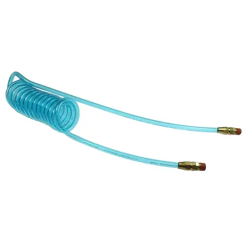 Coilhose PR516-104B-T Hose Coil - Polyurethane Transparent Blue