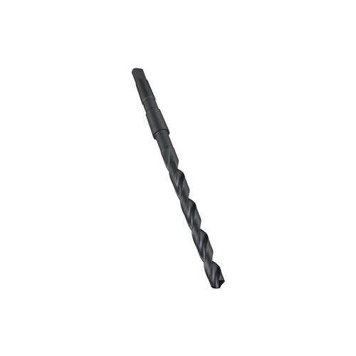 A350 5.5 mm Long Taper Shank Drill - 118 Point - 80 mm Flute - Right Hand Cut - 161 mm Overall Length - High-Speed Steel - 08