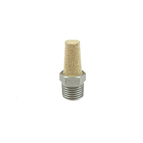 Conical Muffler - 1/2" MPT Thread