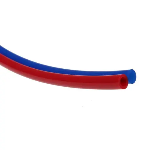 Coilhose PT0606-50RB Bonded Polyurethane Tubing - 50 ft Length - 95A Polyurethane Red/Blue
