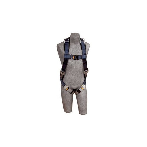 Blue XL Vest-Style Shoulder, Back Padding Body Harness - Polyester Webbing