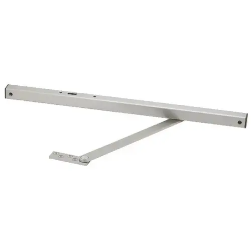 Size 4 Heavy Duty Friction Hold Open Surface Overhead Door Holder Satin Stainless Steel Finish