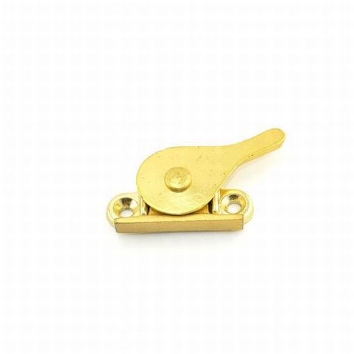 Ives Residential 90A3 Aluminum Side Window Lock Bright Brass Finish