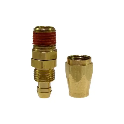 Coilhose PSM0304 Reusable Swivel Connectrion - 1/4" MPT Thread - Polyurethane