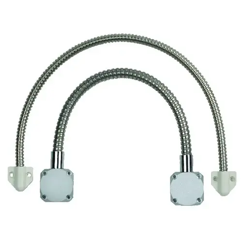Heavy Duty 18" Flexible Door Loop Cord, Silver Finish